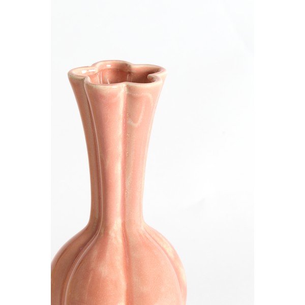 Ružová keramická váza (výška  17 cm) Sydell – Light & Living-image-1