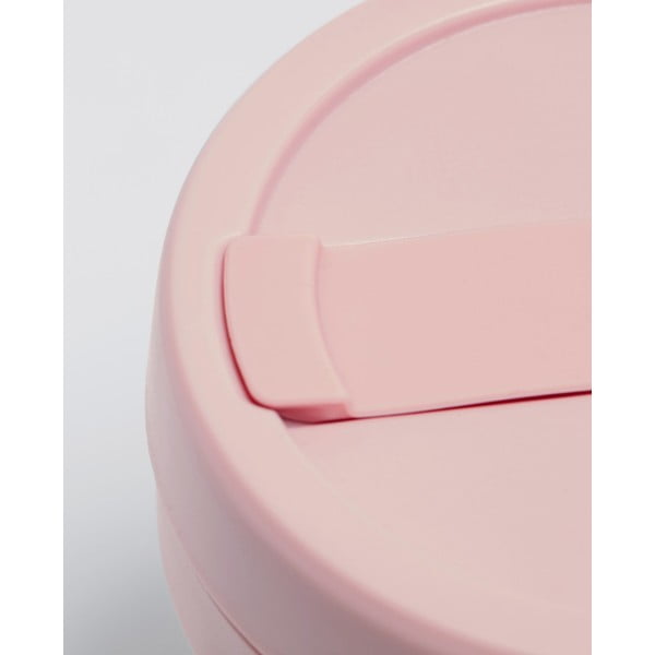 Ružový skladací cestovný hrnček Stojo Pocket Cup Carnation, 355 ml-image-4