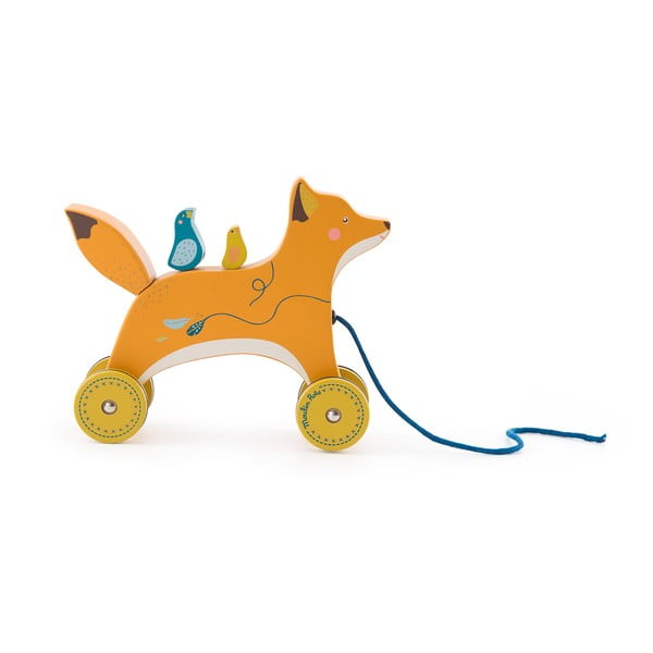 Ťahacia hračka Fox – Moulin Roty-image-3
