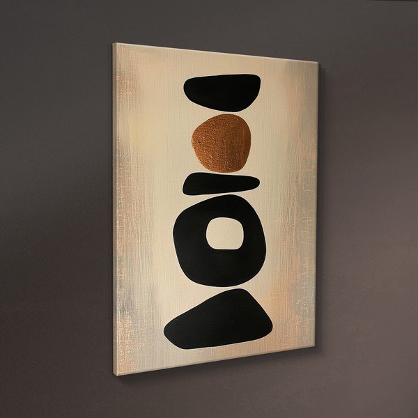 Tlačený obraz na plátne 70x100 cm Stones – Styler-image-4