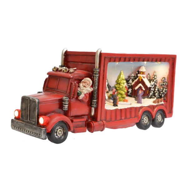 Svietiaca LED dekoratívna soška Ewax Christmas Truck