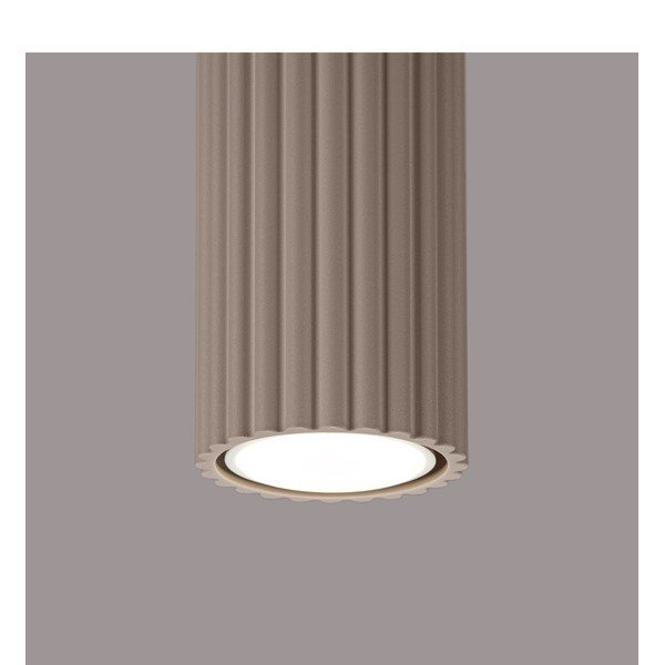 Taupe kovové bodové svietidlo ø 6,5 cm Gleam – Sollux-image-3