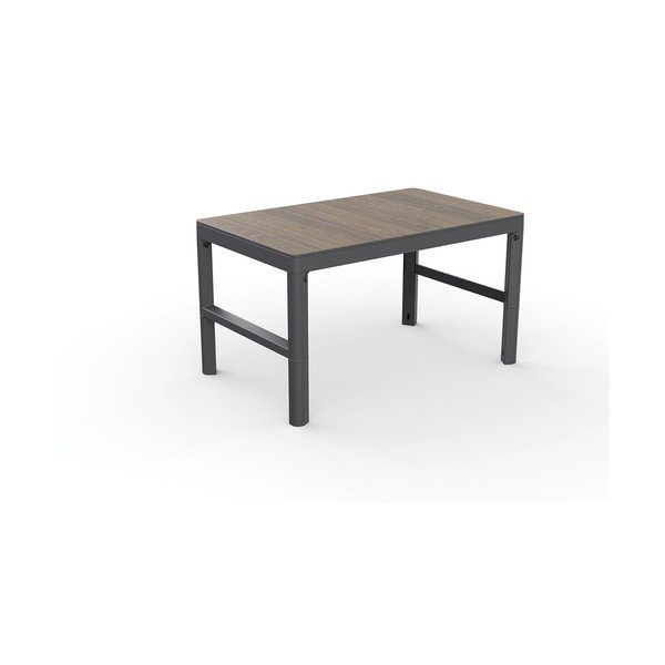 Záhradný konferenčný stolík v dekore orecha 71,5x116 cm Lyon – Keter-image-2