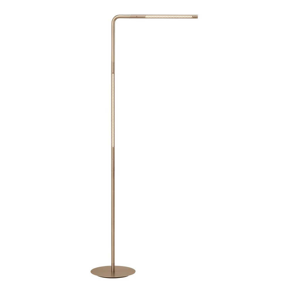 LED stojacia lampa so stmievačom v mosadznej farbe (výška 142,5 cm) Omni Floor – UMAGE
