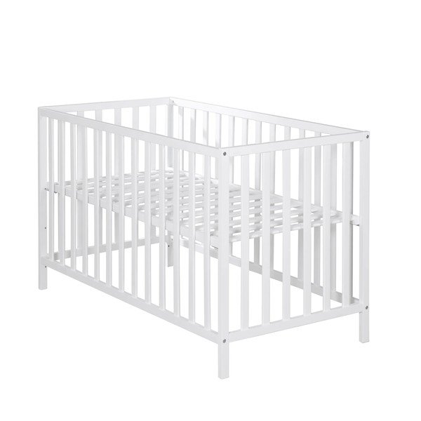 Biela postieľka 60x120 cm Cosi – Roba-image-3