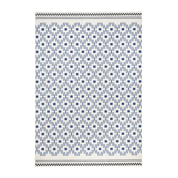 Modro-biely koberec Zala Living Capri, 200 x 290 cm