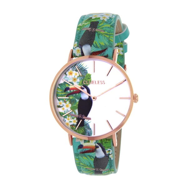 Dámske hodinky Clueless Toucan Green