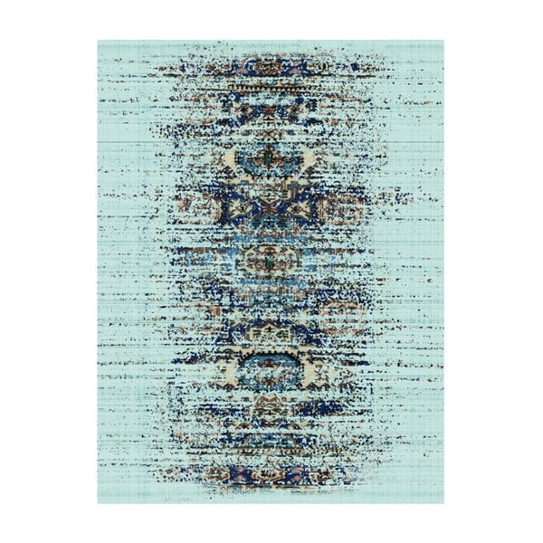 Modrý koberec Kate Louise Rain, 110 × 160 cm