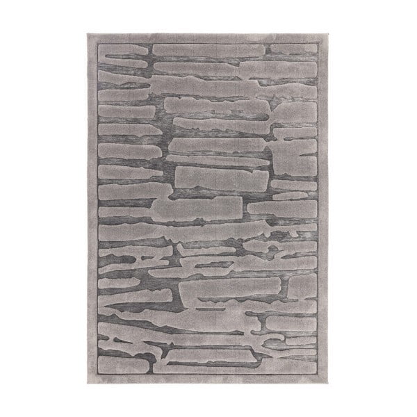 Antracitovosivý koberec 200x290 cm Valley – Asiatic Carpets