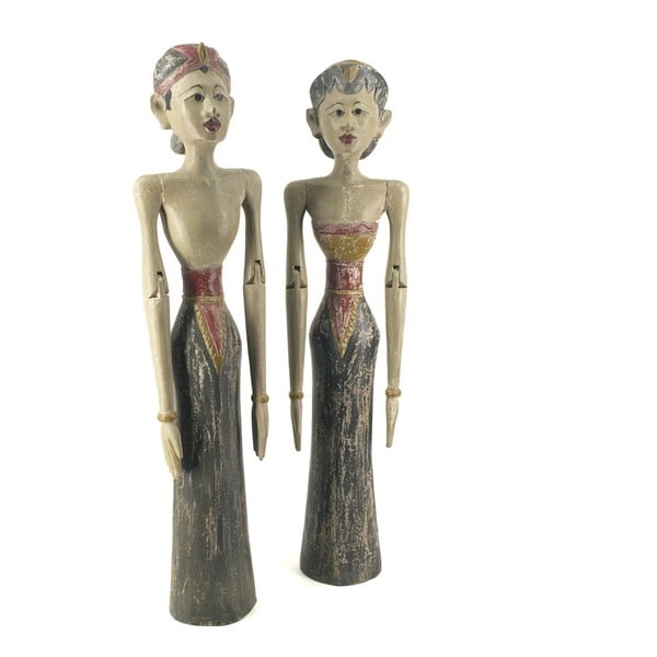 Sada 2 sôch z teakového dreva Moycor Indonesian
