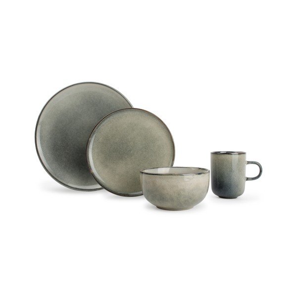 Kameninová jedálenská súprava 16 ks pre 4 osoby Meridian – Salt&Pepper-image-4