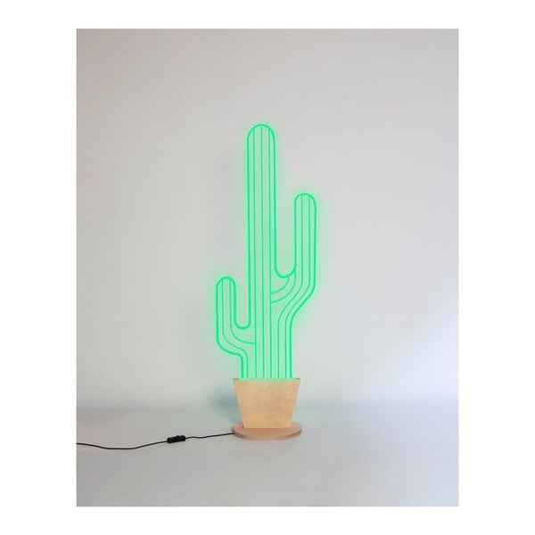 Svetelná dekorácia Really Nice Things Neon Cactus, 33,5 x 101 cm