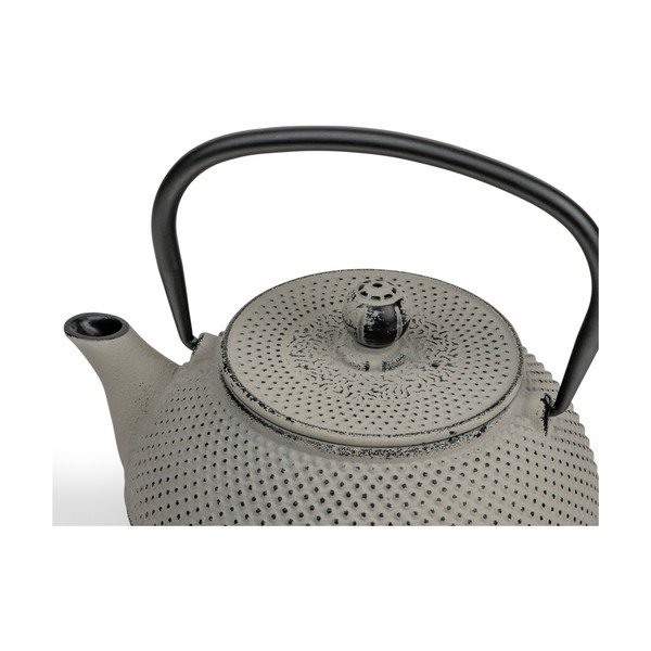 Sivá kanvica na čaj z liatiny 800 ml Jang – Bredemeijer-image-1