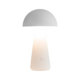Biela vonkajšia stolová lampa na USB Sam - Sirius