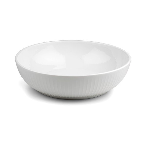 Biela porcelánová šalátová misa Kähler Design Hammershoi, ⌀ 30 cm