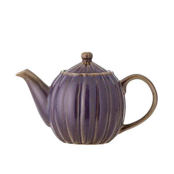 Tmavofialová kameninová kanvica na čaj 1,08 l Latina – Bloomingville