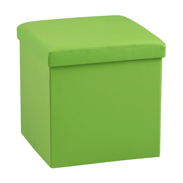 Zelený puf s úložným priestorom Actona Sada