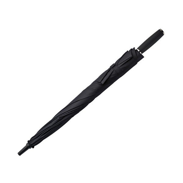 Čierny golfový dáždnik pre dve osoby odolný proti vetru Ambiance Falconetti, dĺžka 150 cm-image-2