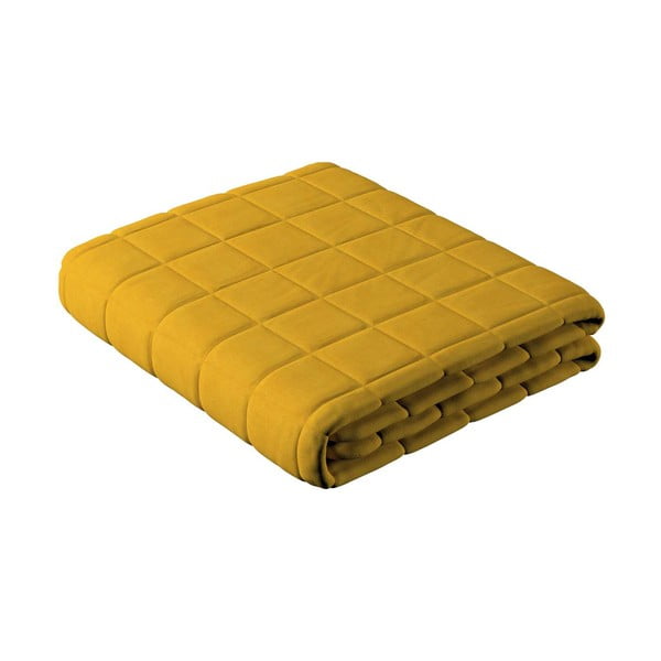 Prešívaná detská posteľná prikrývka 160x100 cm Lillipop - Yellow Tipi