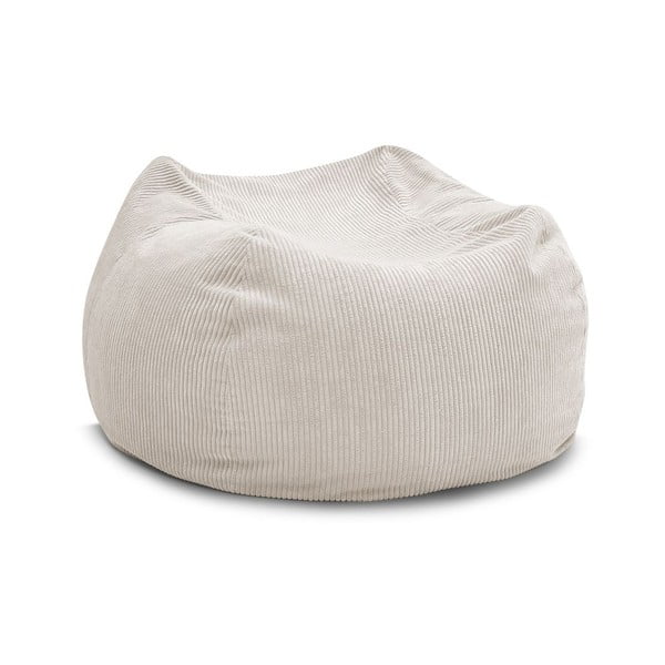 Krémový sedací vak Voltaire – Bobochic Paris
