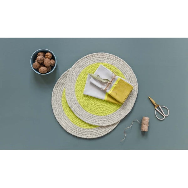 Textilné obrúsky v súprave 2 ks Lime – Remember-image-2