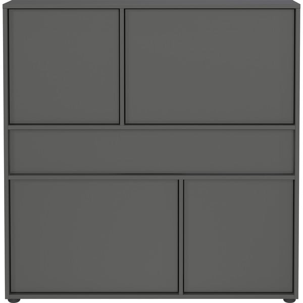 Antracitová skrinka 105x108x25 cm Ameca 2.0 – Germania-image-3