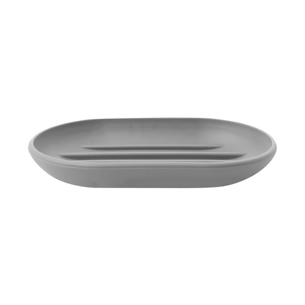 Sivá plastová mydlenka Touch – Umbra-image-3