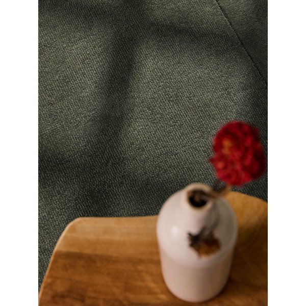 Tmavozelený ručne tkaný koberec s prímesou vlny 160x230 cm Kari – Villeroy&Boch-image-2