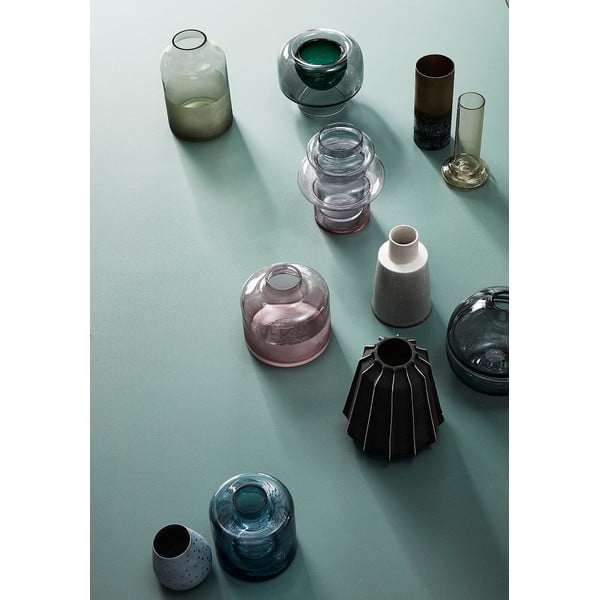 Sklenená ručne vyrobená váza Lunar - Hübsch-image-3