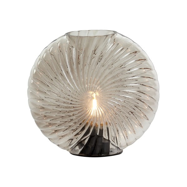 Svetlosivá stolová lampa (výška 20 cm) Milado - Light & Living-image-1