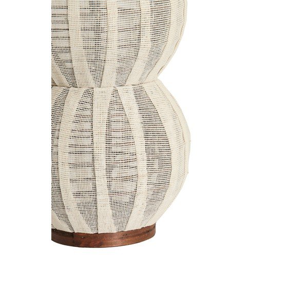 Drevený/látkový lampáš (výška  48 cm) Arbore – Light & Living-image-3