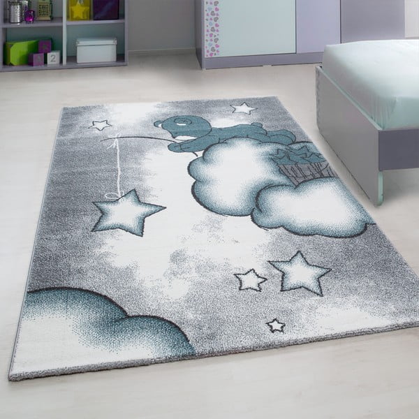 Modro-sivý detský koberec 140x200 cm Kids – Ayyildiz Carpets-image-1