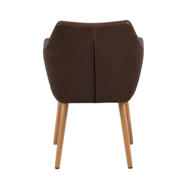 Hnedé kreslo Actona Nora-image-3