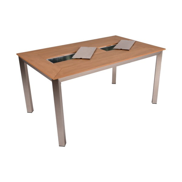 Záhradný jedálenský stôl 90x150 cm Florence – Garden Pleasure-image-2