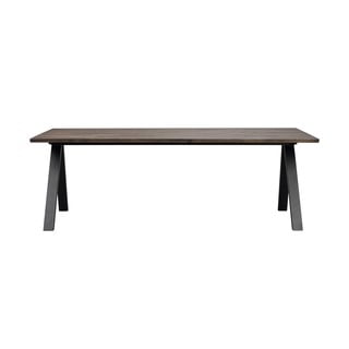 Rozkladací jedálenský stôl s doskou z dubového dreva 220x100 cm Carradale - Rowico