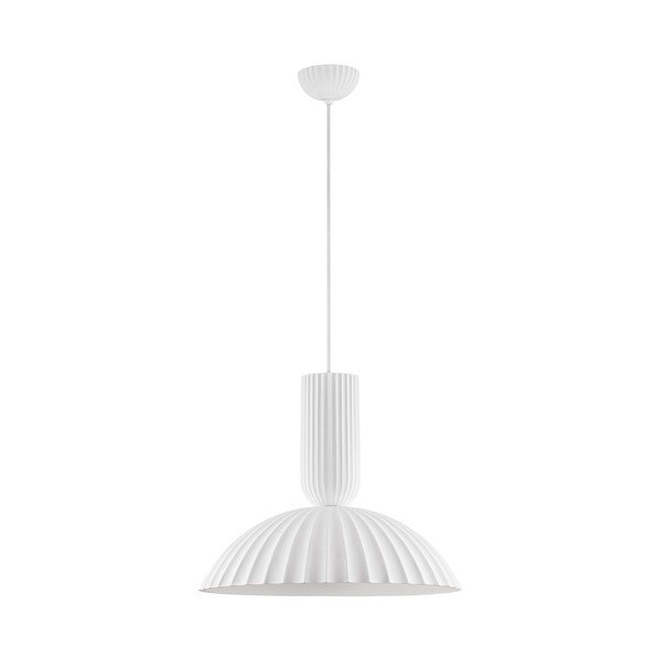 Biele kamenné závesné svietidlo ø 50 cm Ammos – Nova Luce