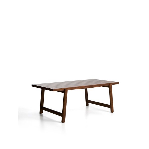 Záhradný jedálenský stôl s doskou z akácie 100x200 cm Itani – Kave Home