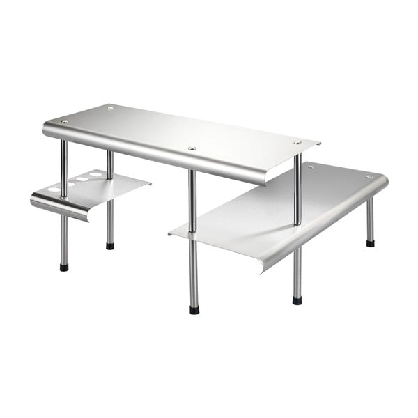 Prídavná polička z nehrdzavejúcej ocele Massivo - Maximex