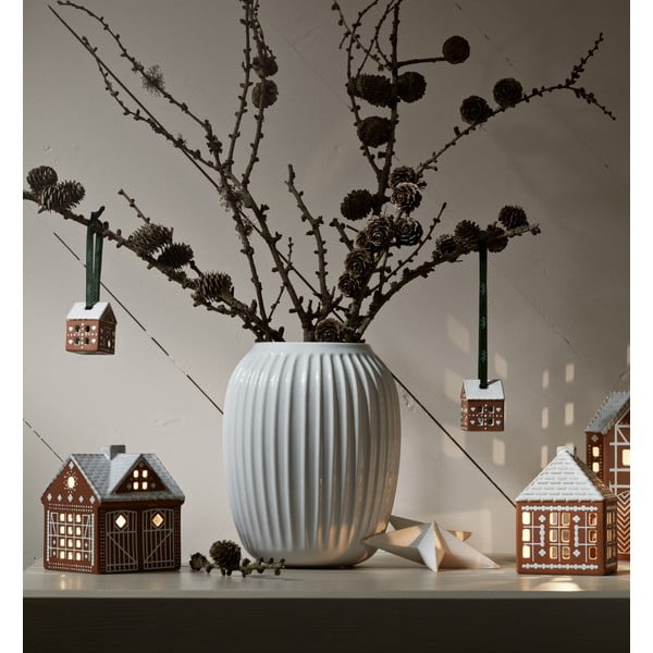 Keramické vianočné ozdoby v súprave 2 ks 5 cm Gingerbread – Kähler Design-image-1