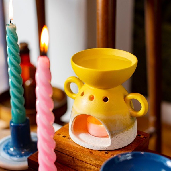 Žltá arómolampa Sass & Belle Bohemian Home Mojave-image-1