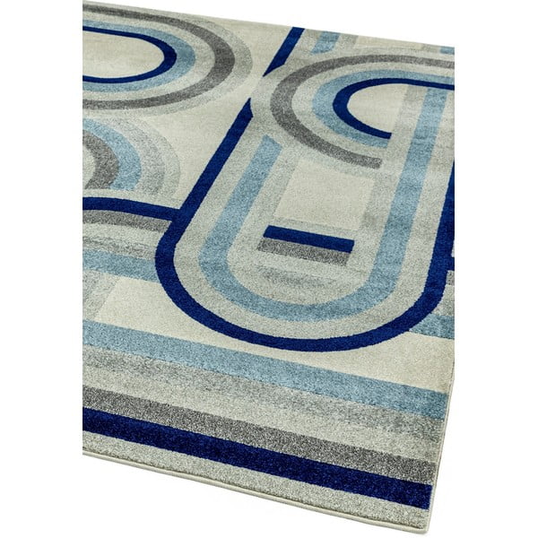 Sivo-modrý koberec 160x230 cm Nova Retro Blue – Asiatic Carpets-image-4