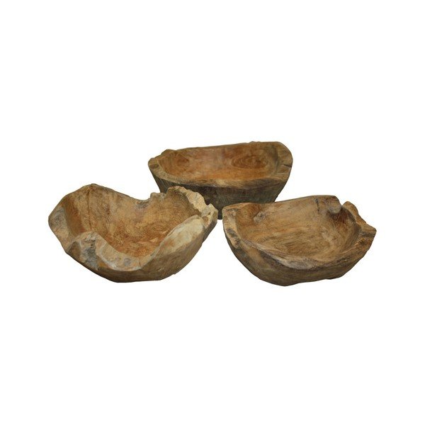 Misa na ovocie z tíkového dreva HSM Collection Mara, ⌀ 20 cm-image-4