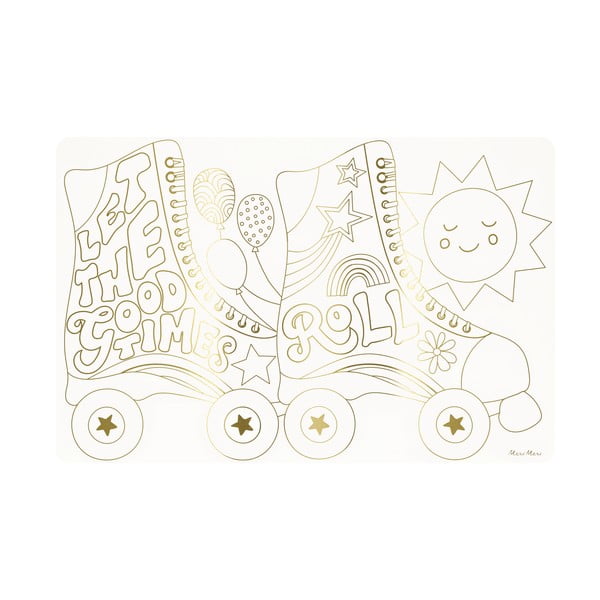 Papierové prestieranie v súprave 8 ks 28x42.5 cm Happy Icons – Meri Meri-image-4