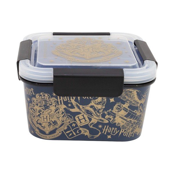 Tmavomodrý plastový detský desiatový box Harry Potter – STOR-image-2