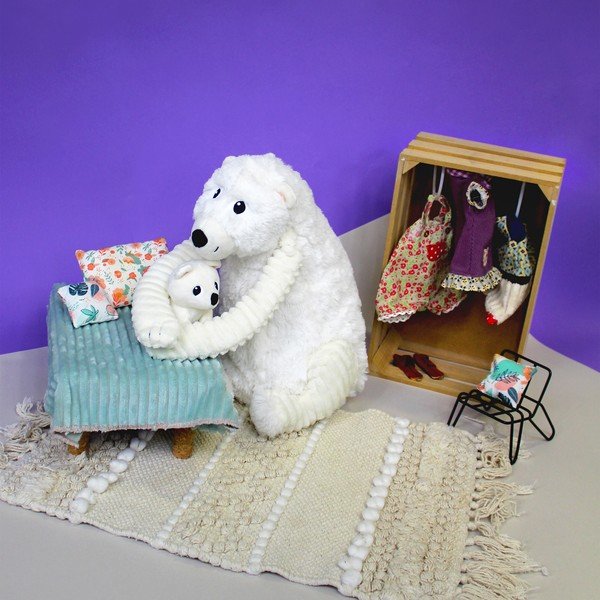 Plyšové hračky v súprave 2 ks Ptipotos Grobidou – Les Deglingos-image-2