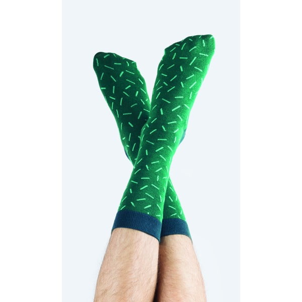 Zelené ponožky DOIY Cactus Astros, veľ. 37 - 43