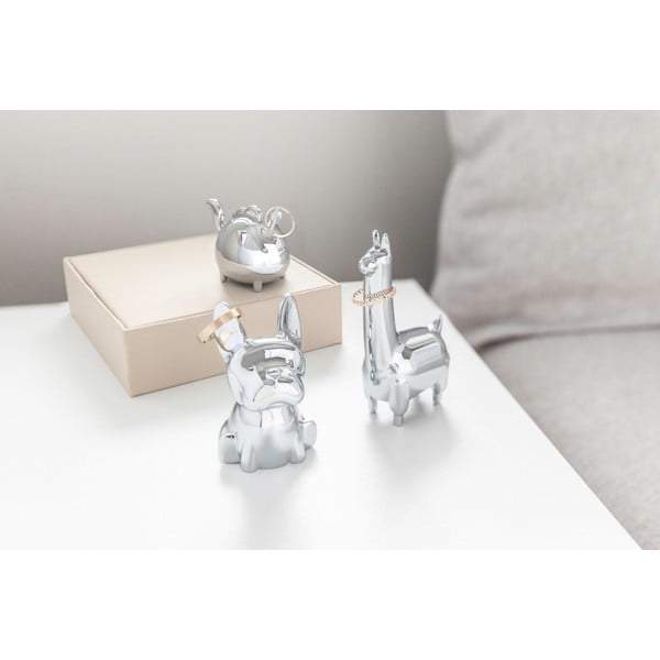 Stojan v striebornej farbe na prstene Umbra Zoola Lama-image-1