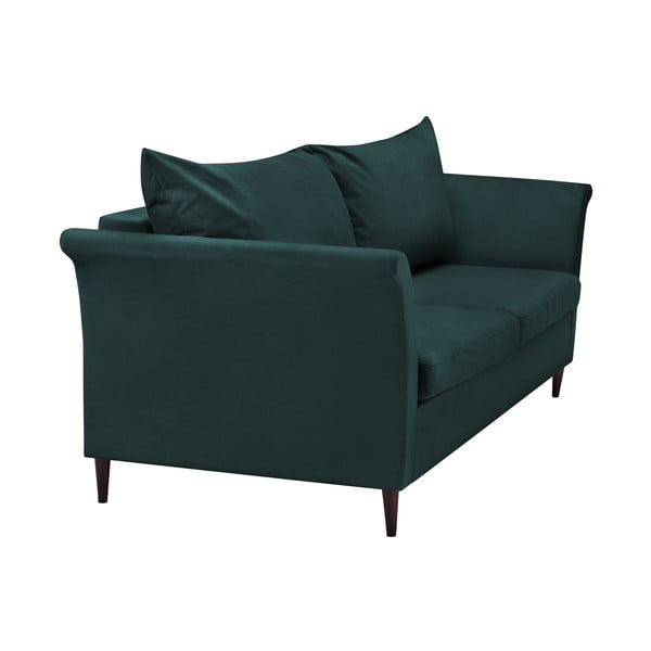 Zelenomodrá rozkladacia pohovka s úložným priestorom Mazzini Sofas Pivoine-image-3
