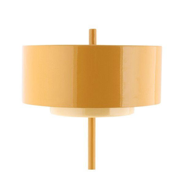 Okrovožltá kovová stolová lampa (výška  50 cm) Grato Anillo – Leitmotiv-image-2