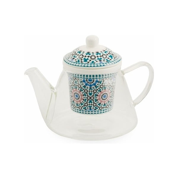 Kanvička s porcelánovým sitkom na sypaný čaj Villa d'Este Bisanzio